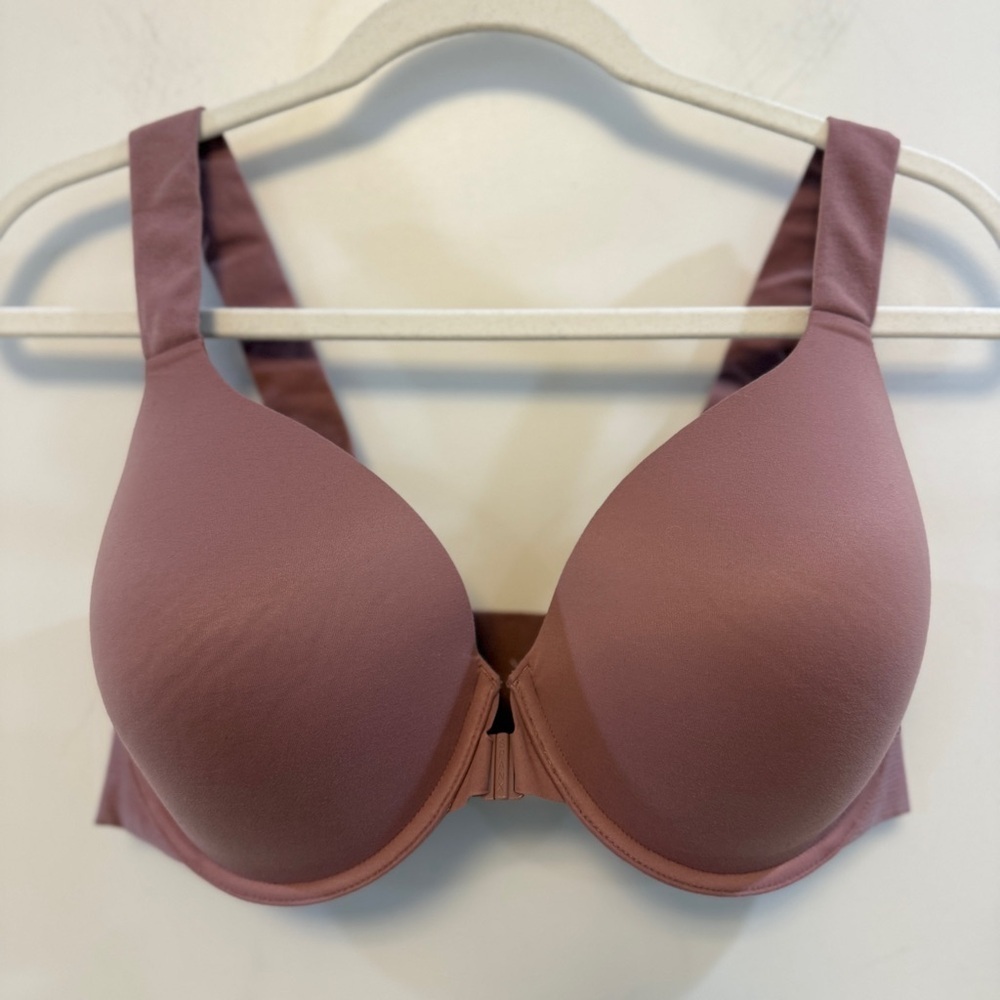 SPANX Dusty Mauve Front-Close bra-llelujah